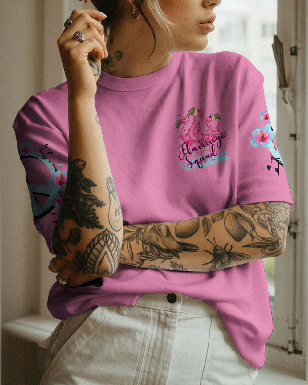 FLAMINGO SQUAD ALL OVER PRINT - TLNZ3006231