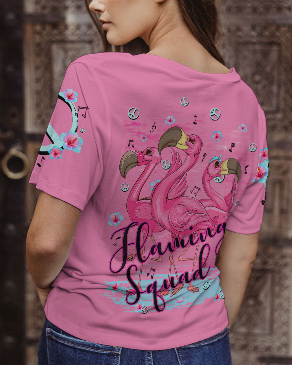 FLAMINGO SQUAD ALL OVER PRINT - TLNZ3006231
