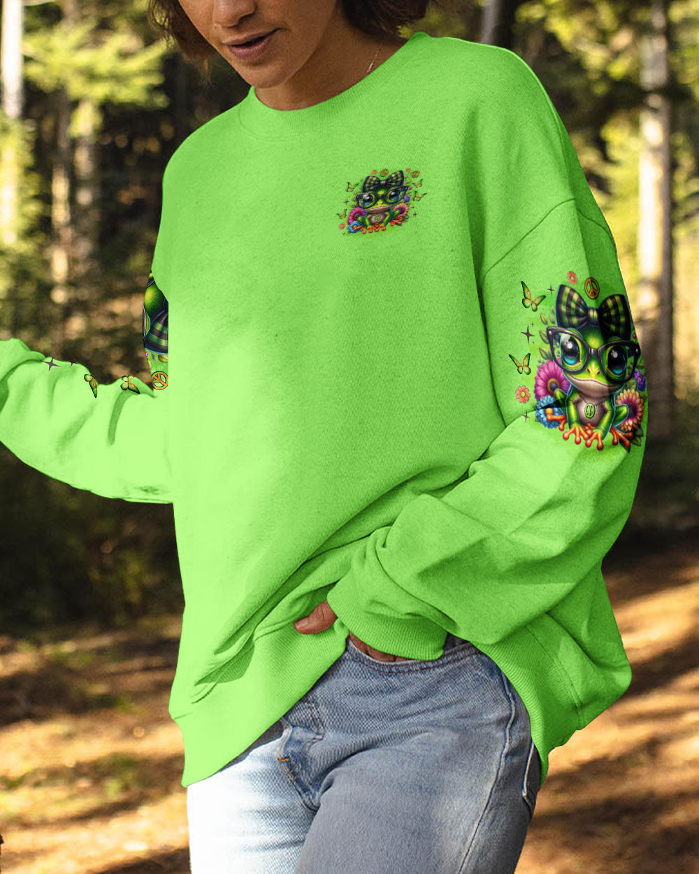 THE REBEL IN ME WILL NEVER DIE FROG ALL OVER PRINT - TLNZ3006252