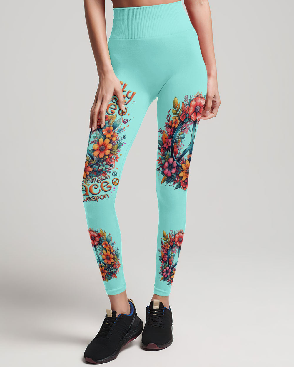 PEACE IS MY WEAPON TIE DYE ALL OVER PRINT - TLNZ3008231