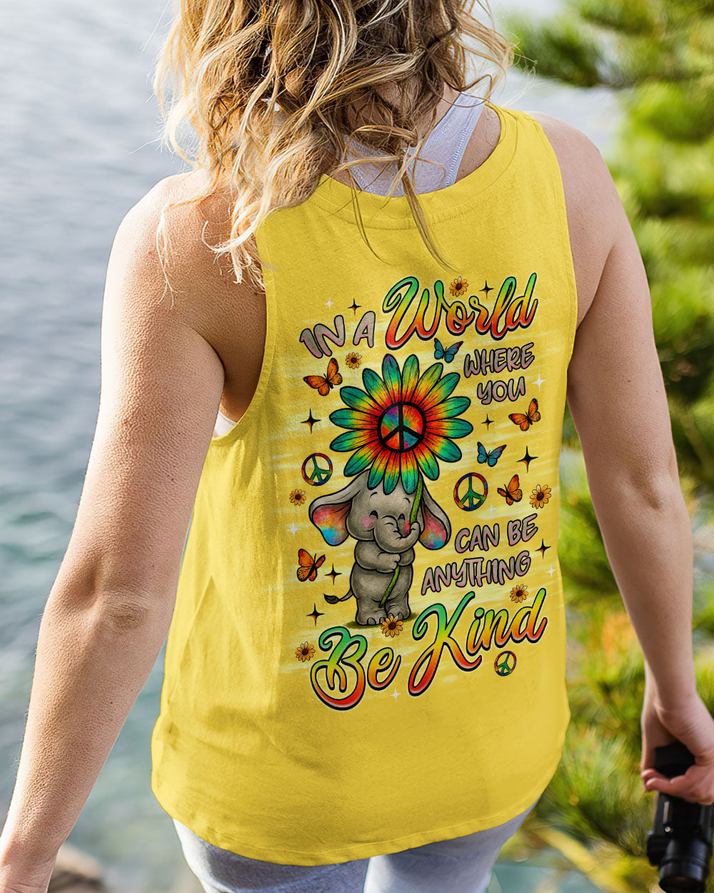BE KIND ELEPHANT ALL OVER PRINT  - TLNZ3107252