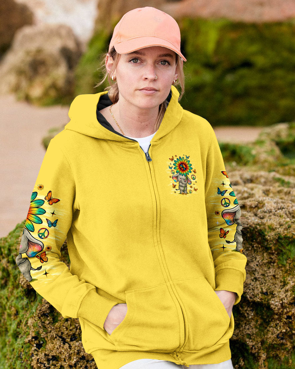 BE KIND ELEPHANT ALL OVER PRINT  - TLNZ3107252