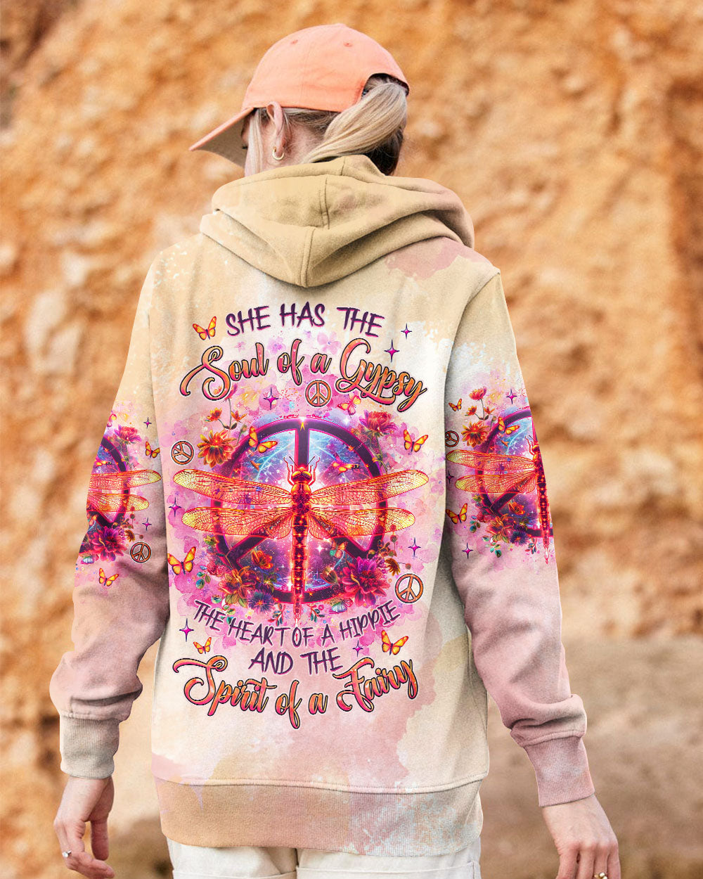 SPIRIT OF A FAIRY PEACE DRAGONFLY ALL OVER PRINT - TLNZ3112243