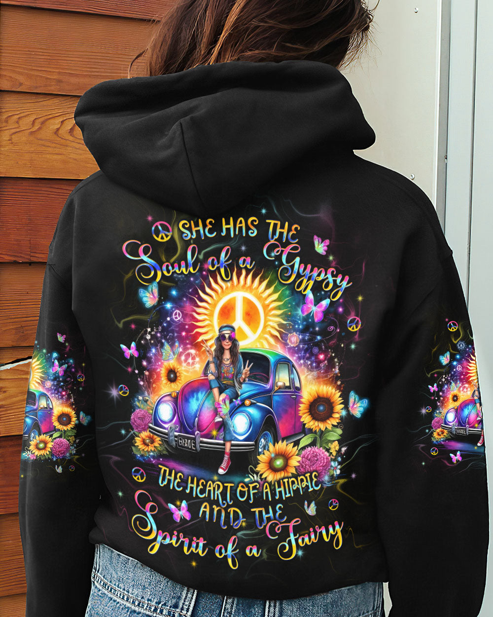 SPIRIT OF A FAIRY HIPPIE CAR ALL OVER PRINT - TLPQ0305243
