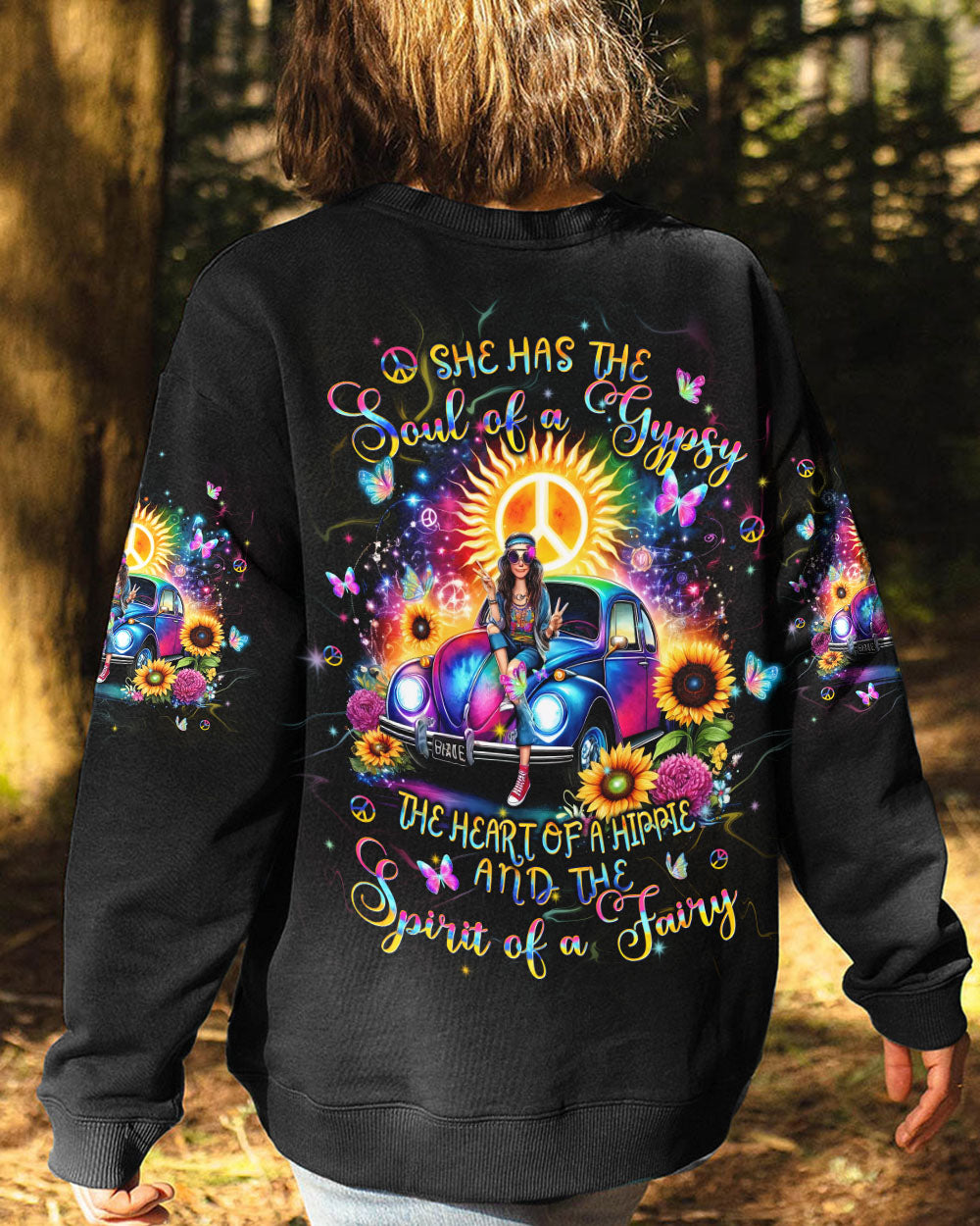 SPIRIT OF A FAIRY HIPPIE CAR ALL OVER PRINT - TLPQ0305243
