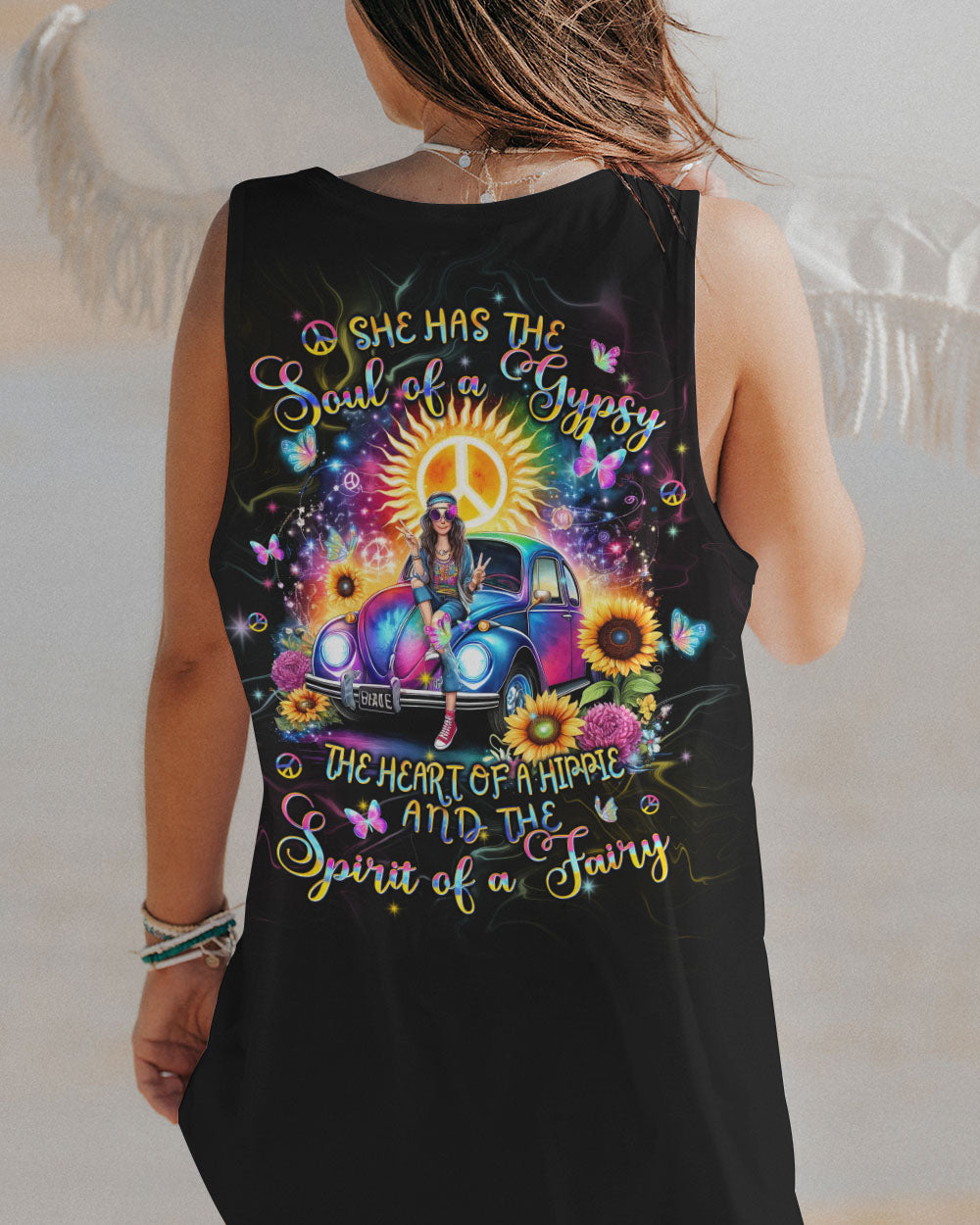 SPIRIT OF A FAIRY HIPPIE CAR ALL OVER PRINT - TLPQ0305243