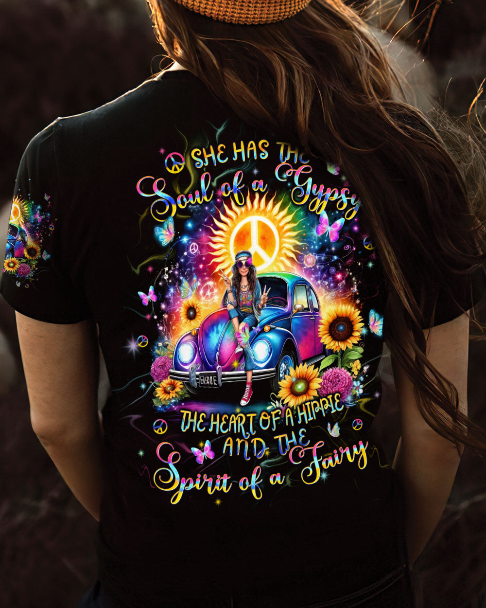 SPIRIT OF A FAIRY HIPPIE CAR ALL OVER PRINT - TLPQ0305243
