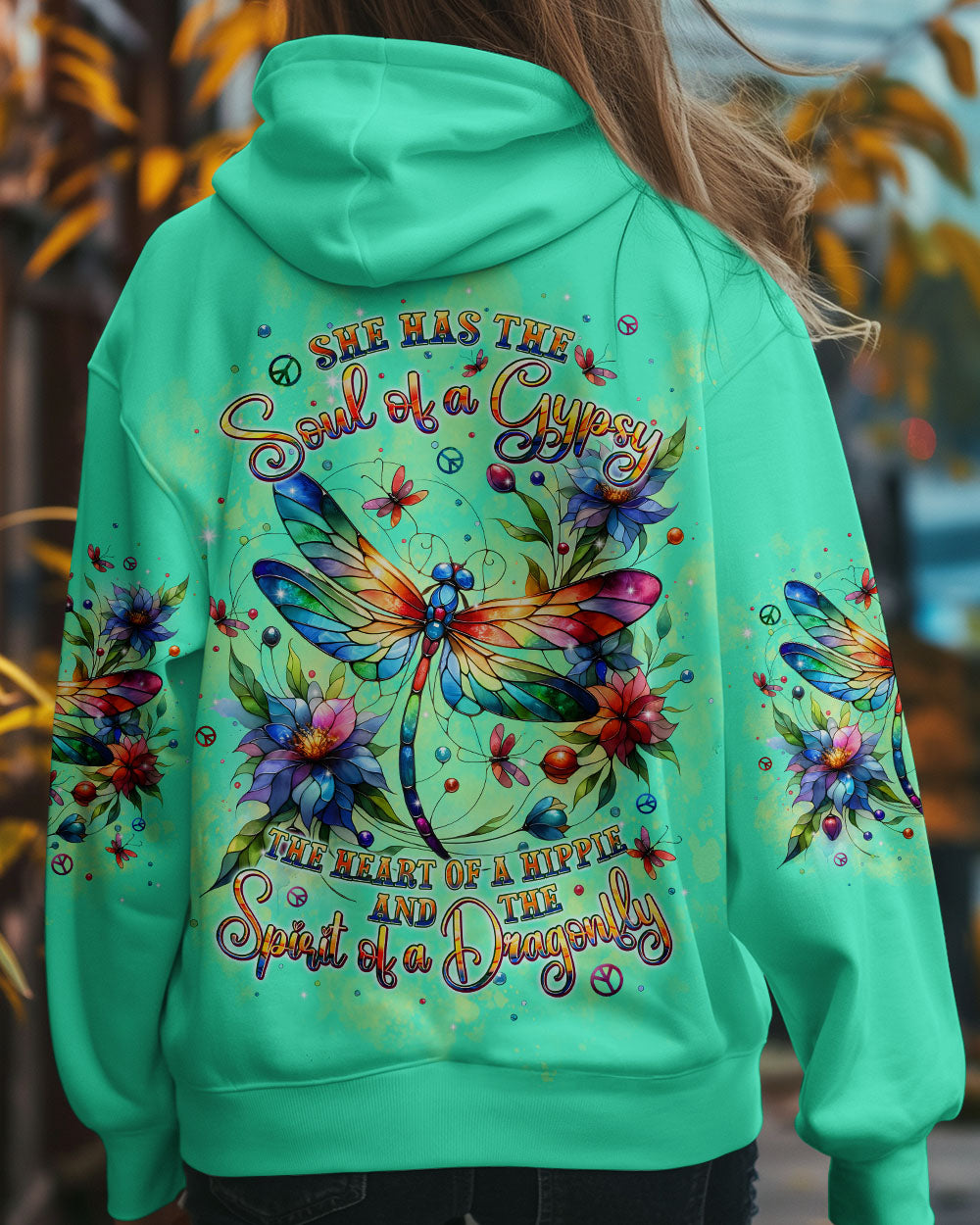 SPIRIT OF A DRAGONFLY ALL OVER PRINT - TLPQ0310244