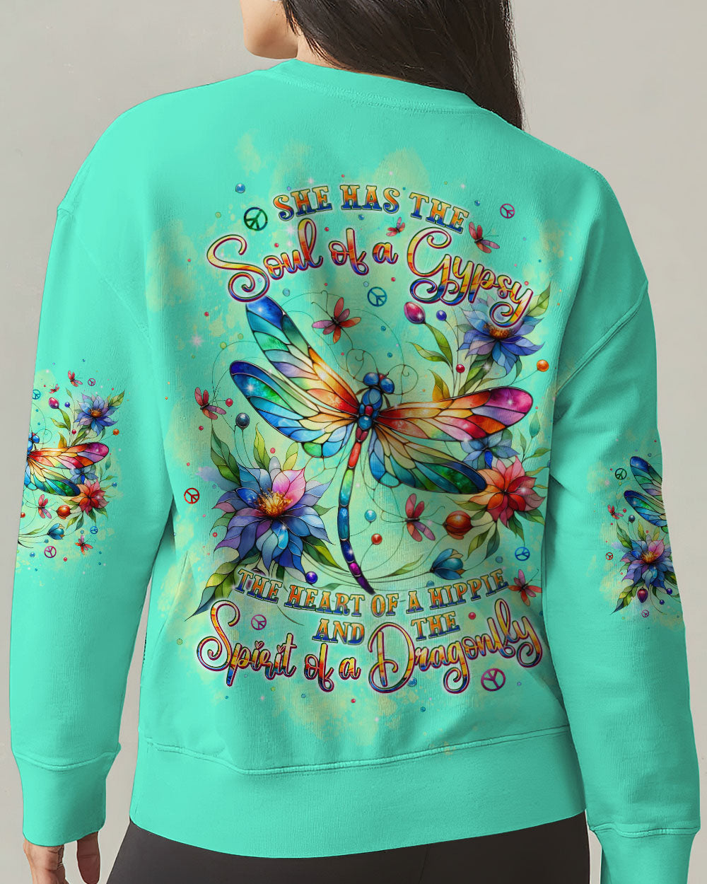 SPIRIT OF A DRAGONFLY ALL OVER PRINT - TLPQ0310244