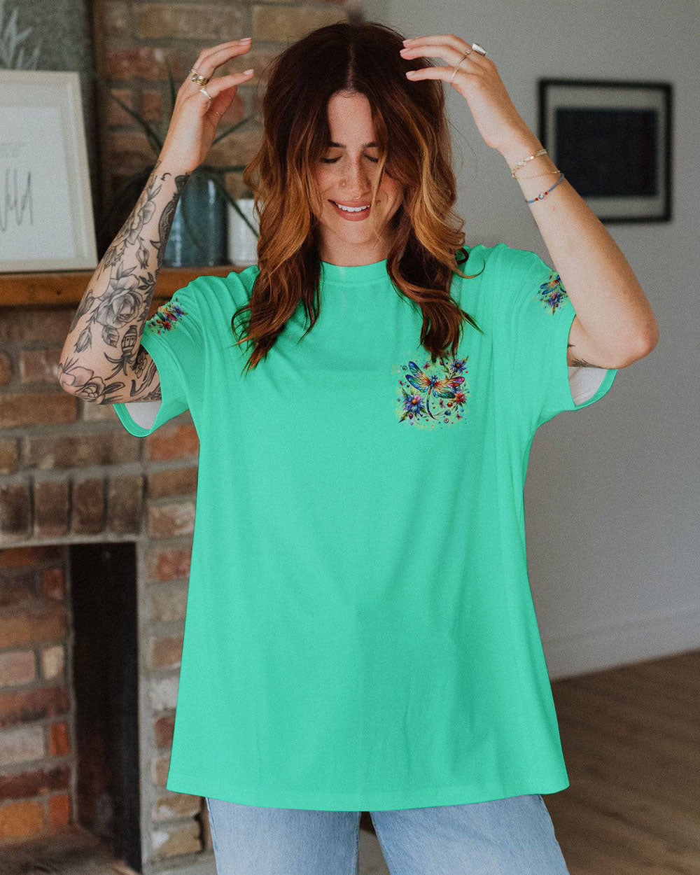 SPIRIT OF A DRAGONFLY ALL OVER PRINT - TLPQ0310244
