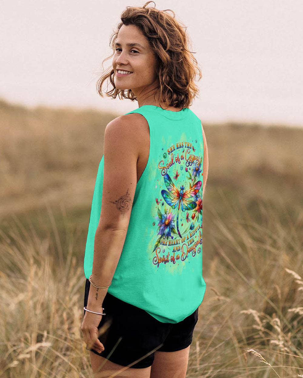 SPIRIT OF A DRAGONFLY ALL OVER PRINT - TLPQ0310244
