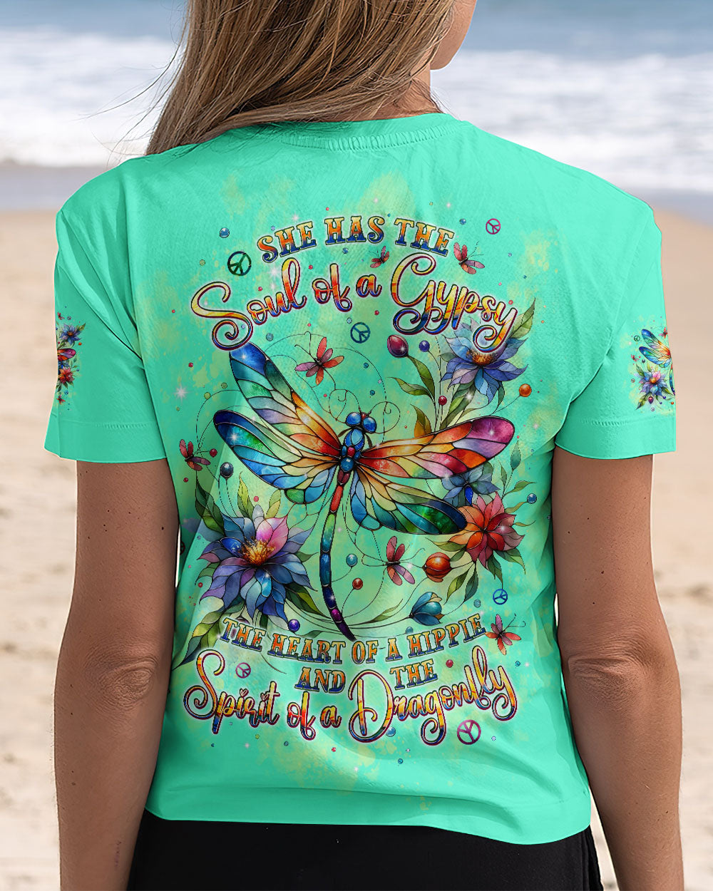 SPIRIT OF A DRAGONFLY ALL OVER PRINT - TLPQ0310244