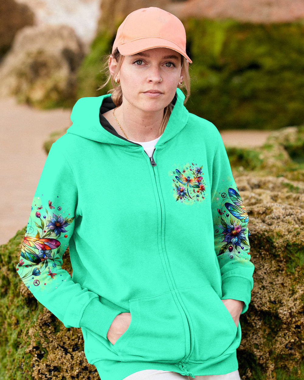 SPIRIT OF A DRAGONFLY ALL OVER PRINT - TLPQ0310244