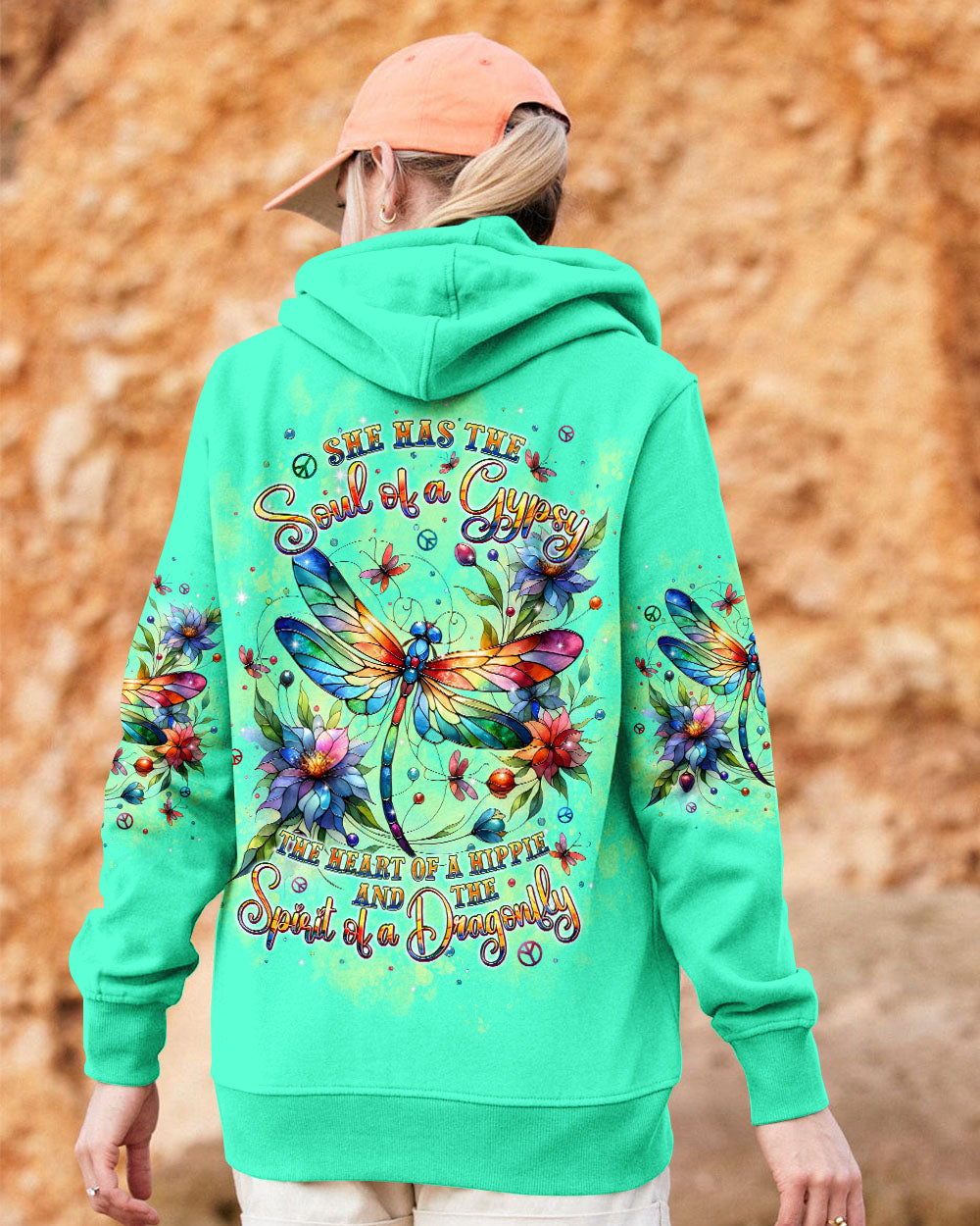 SPIRIT OF A DRAGONFLY ALL OVER PRINT - TLPQ0310244