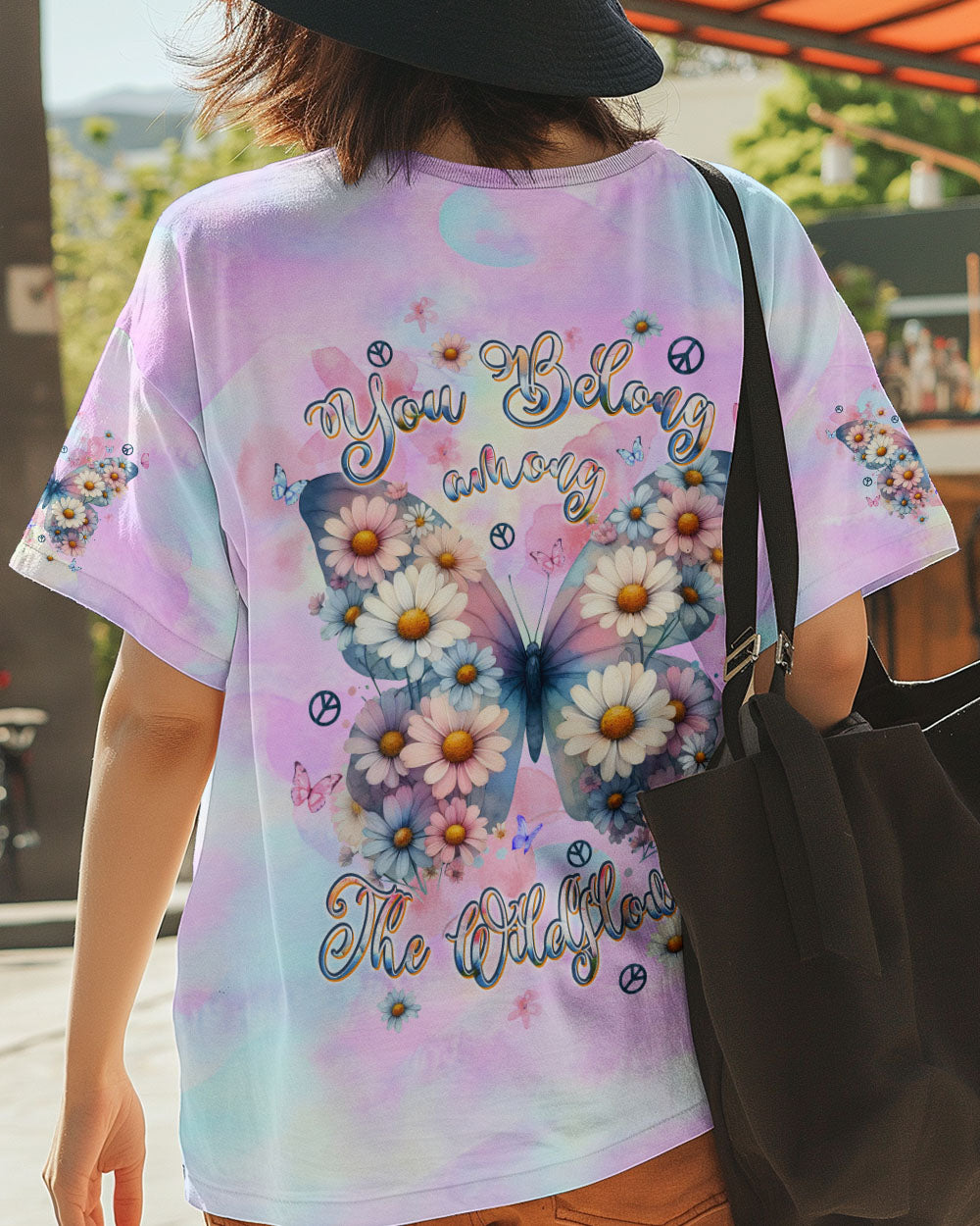 YOU BELONG AMONG THE WILDFLOWERS BUTTERFLY ALL OVER PRINT  - TLPQ0810241