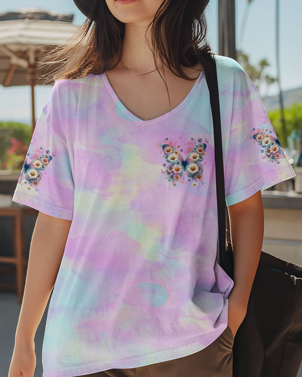 YOU BELONG AMONG THE WILDFLOWERS BUTTERFLY ALL OVER PRINT  - TLPQ0810241