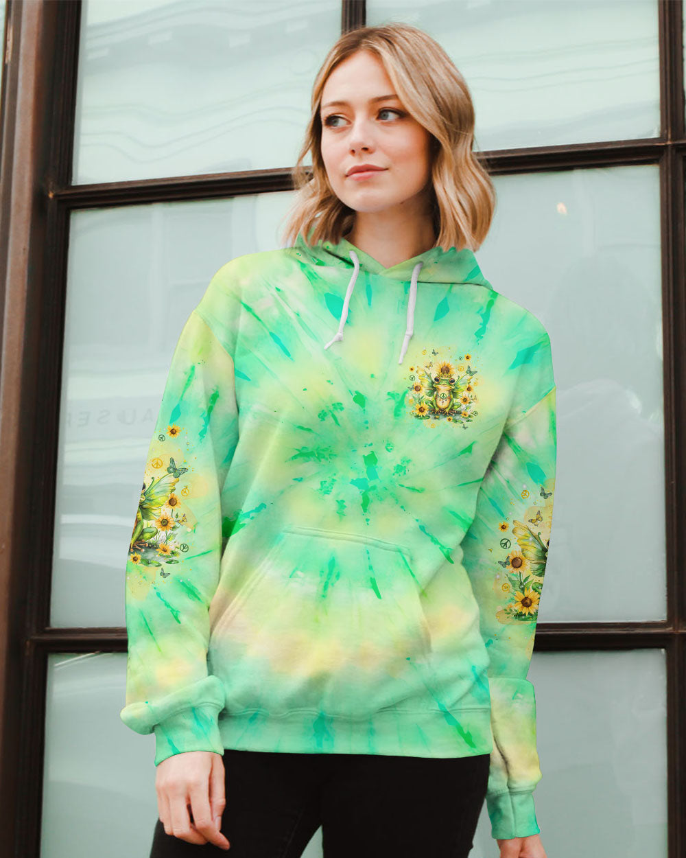IT'S NOT HOW OLD YOU ARE FROG ALL OVER PRINT - TLPQ1107241