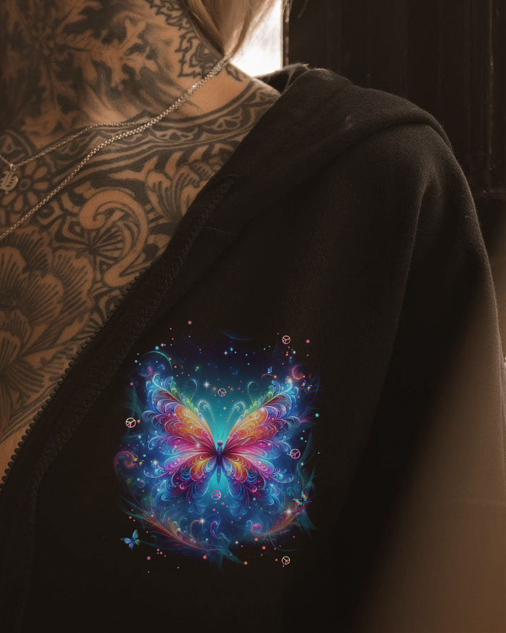I BELIEVE THERE ARE ANGELS AMONG US BUTTERFLY ALL OVER PRINT - TLPQ1304241
