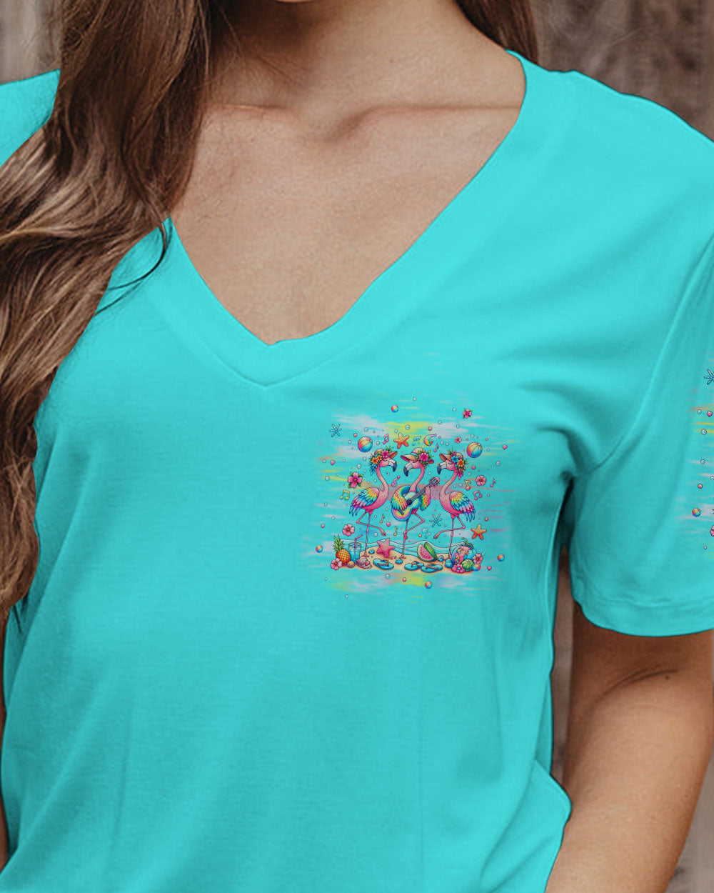 GOOD TIMES CRAZY FRIEND FLAMINGO ALL OVER PRINT - TLPQ1306242