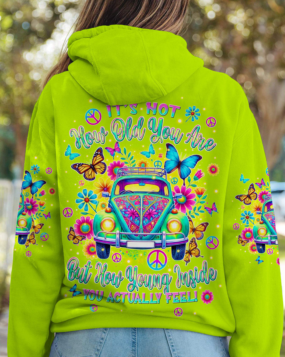 IT'S NOT HOW OLD YOU ARE CAR ALL OVER PRINT - TLPQ1507244