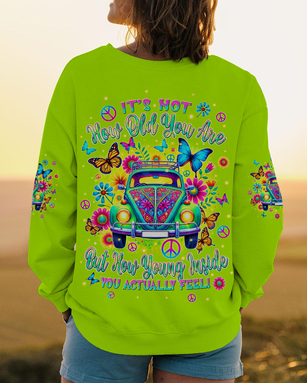 IT'S NOT HOW OLD YOU ARE CAR ALL OVER PRINT - TLPQ1507244