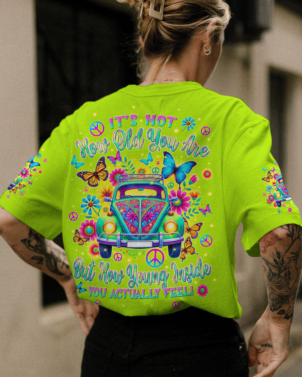 IT'S NOT HOW OLD YOU ARE CAR ALL OVER PRINT - TLPQ1507244