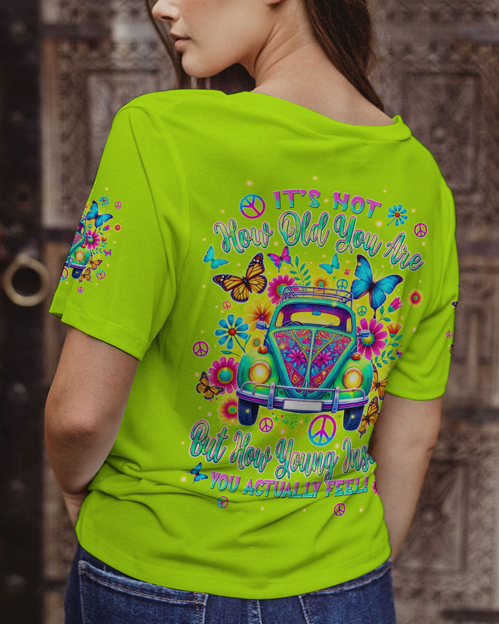IT'S NOT HOW OLD YOU ARE CAR ALL OVER PRINT - TLPQ1507244