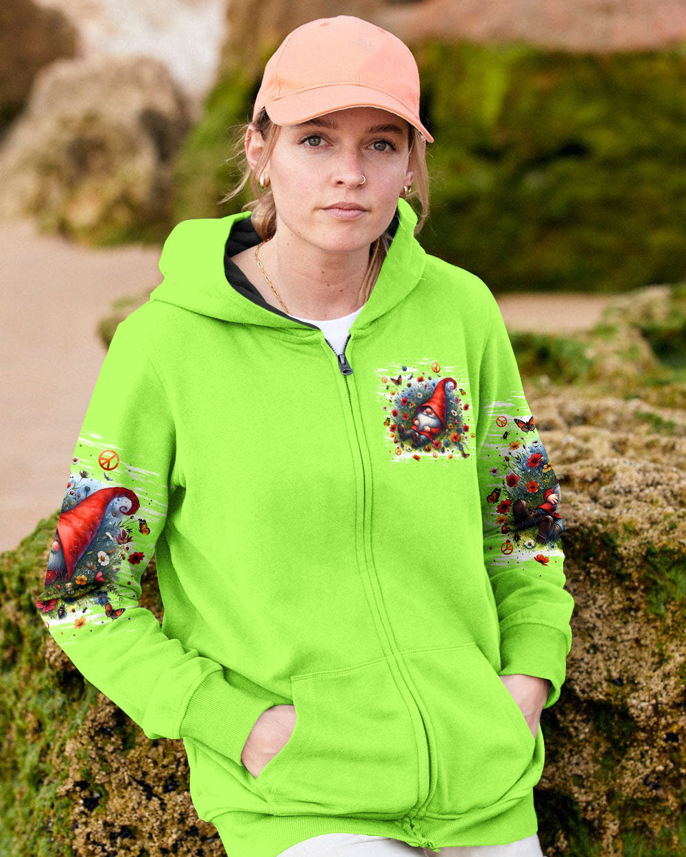 YOU BELONG AMONG THE WILDFLOWERS GNOME ALL OVER PRINT - TLPQ1608242