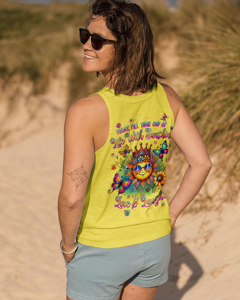 TODAY FILL YOUR CUP OF LIFE WITH SUNSHINE ALL OVER PRINT - TLPQ1707242
