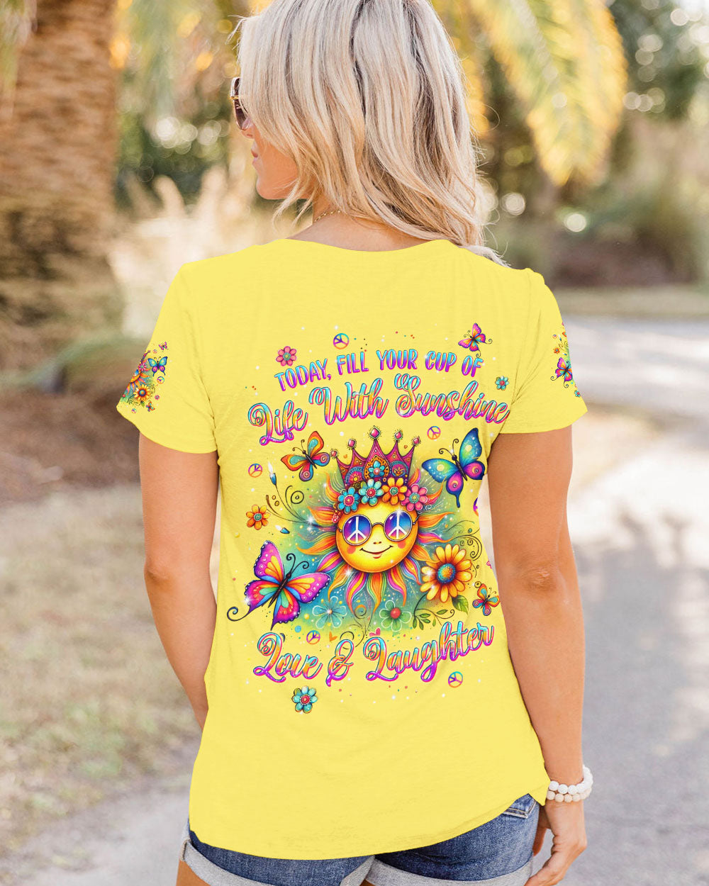 TODAY FILL YOUR CUP OF LIFE WITH SUNSHINE ALL OVER PRINT - TLPQ1707242
