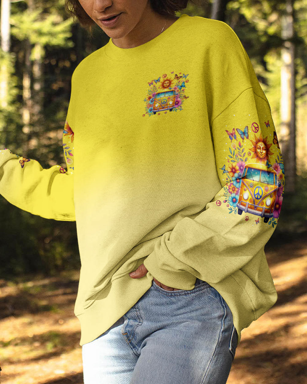 HERE COMES THE SUN ALL OVER PRINT  - TLPQ1710242