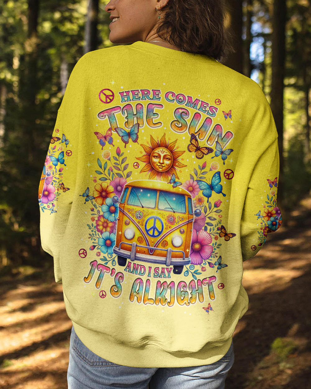 HERE COMES THE SUN ALL OVER PRINT  - TLPQ1710242