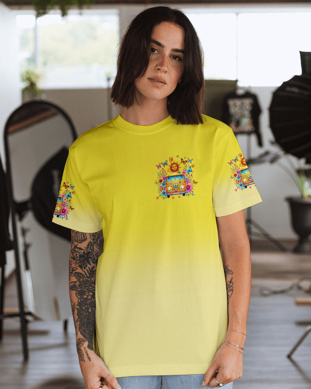 HERE COMES THE SUN ALL OVER PRINT  - TLPQ1710242