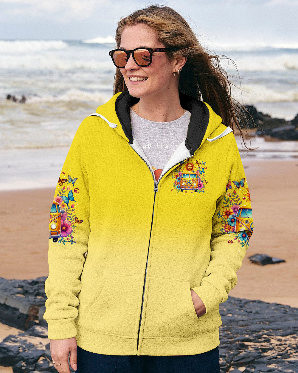 HERE COMES THE SUN ALL OVER PRINT  - TLPQ1710242