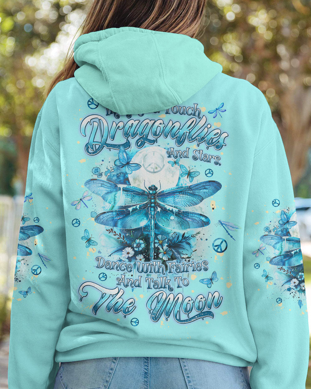 MAY YOU TOUCH DRAGONFLIES AND STARS ALL OVER PRINT - TLPQ1807241