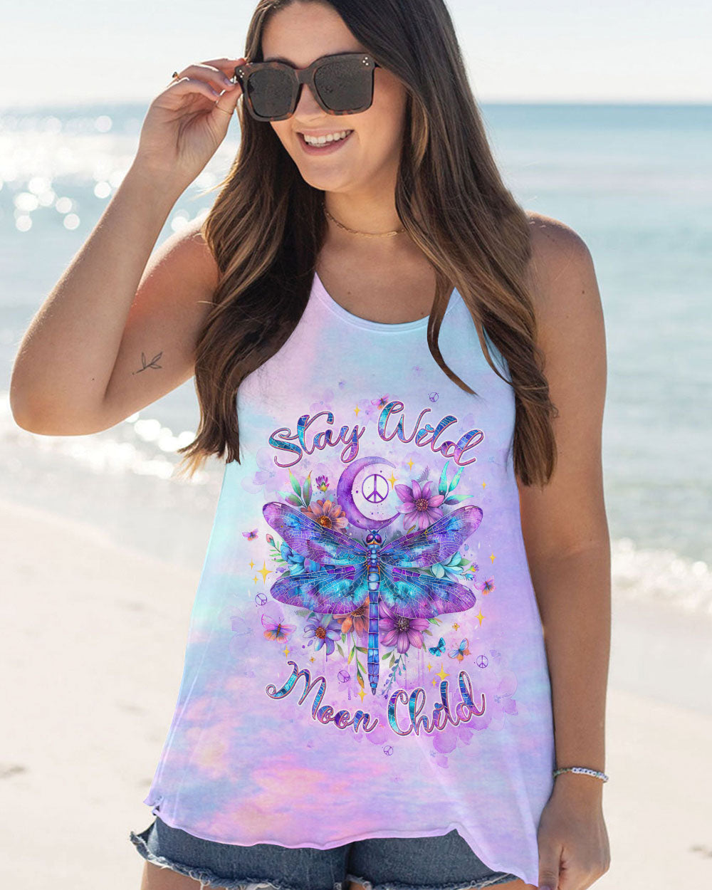 STAY WILD MOON CHILD DRAGONFLY ALL OVER PRINT - TLTW1807244