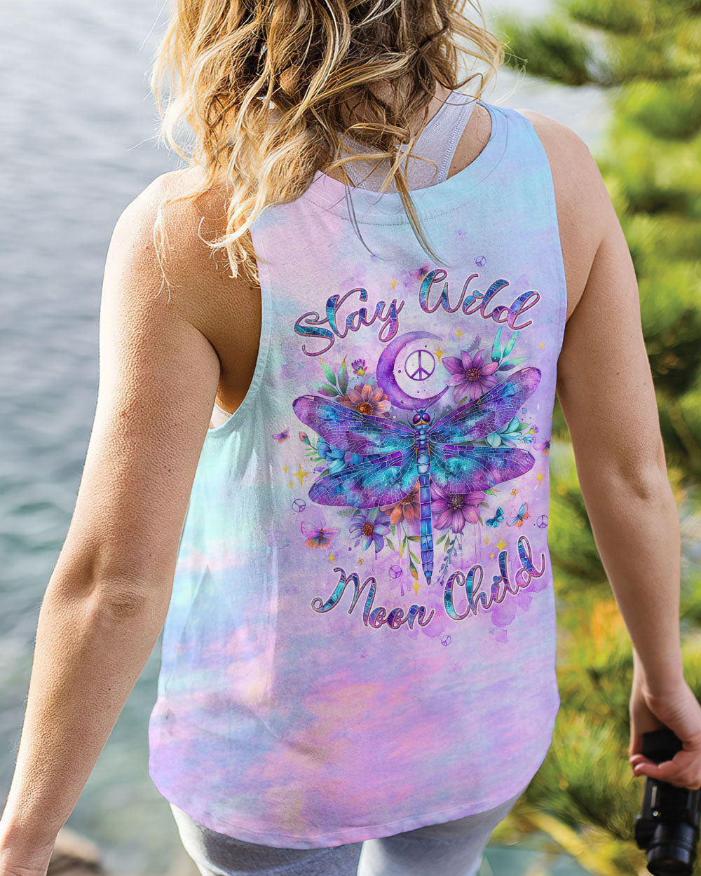 STAY WILD MOON CHILD DRAGONFLY ALL OVER PRINT - TLTW1807244
