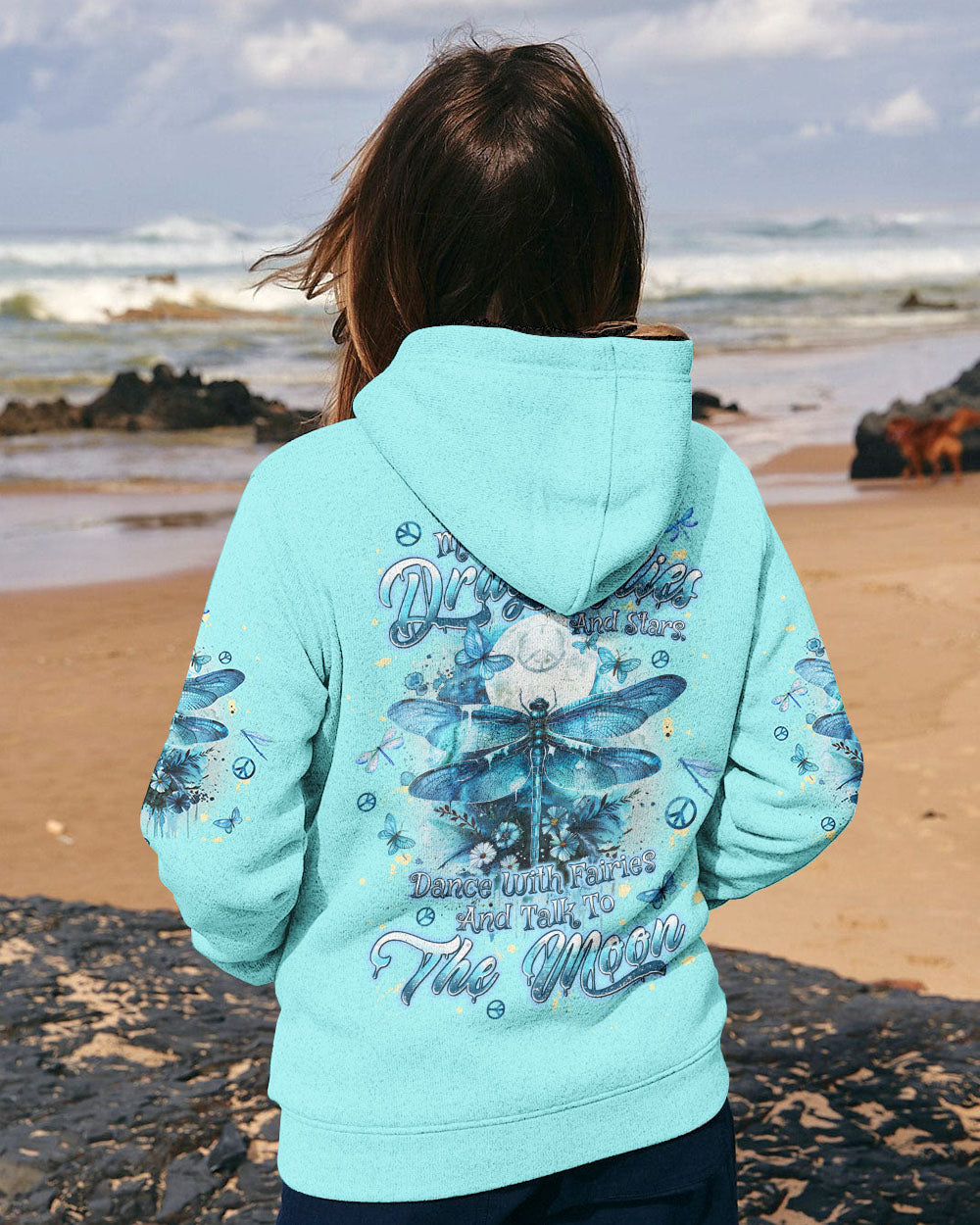 MAY YOU TOUCH DRAGONFLIES AND STARS ALL OVER PRINT - TLPQ1807241
