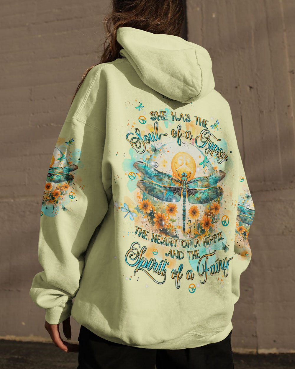 SPIRIT OF A FAIRY DRAGONFLY ALL OVER PRINT - TLPQ1907242