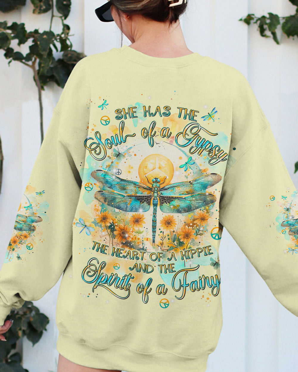 SPIRIT OF A FAIRY DRAGONFLY ALL OVER PRINT - TLPQ1907242