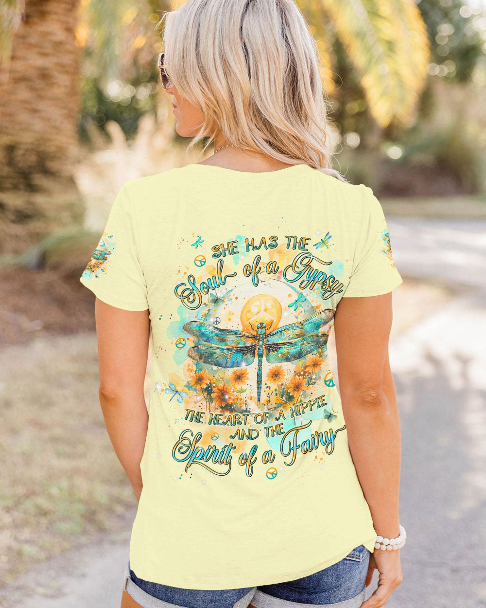SPIRIT OF A FAIRY DRAGONFLY ALL OVER PRINT - TLPQ1907242