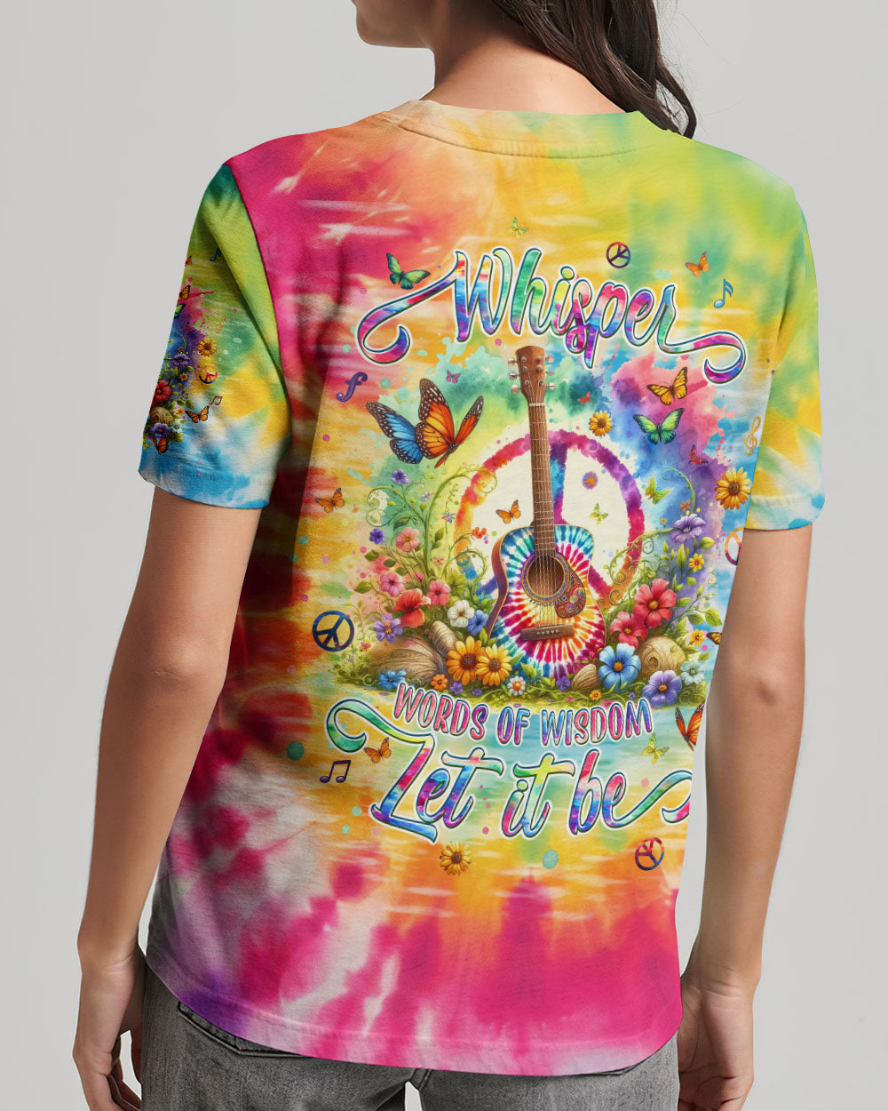 WHISPER WORDS OF WISDOM GUITAR HIPPIE ALL OVER PRINT - TLPQ2106243