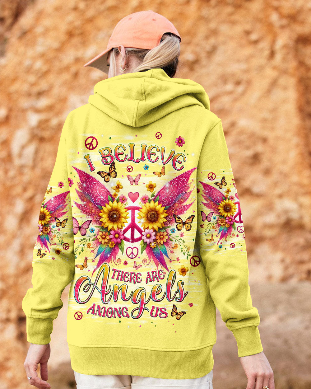 I BELIEVE THERE ARE ANGELS AMONG US WINGS ALL OVER PRINT - TLPQ2108241