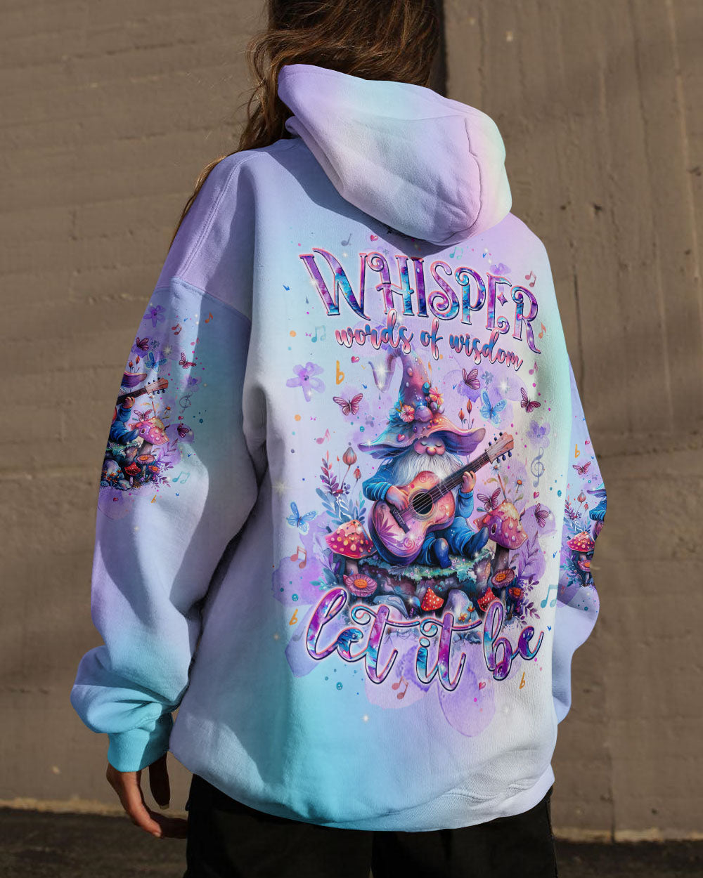 WHISPER WORDS OF WISDOM GNOME ALL OVER PRINT - TLPQ2307244