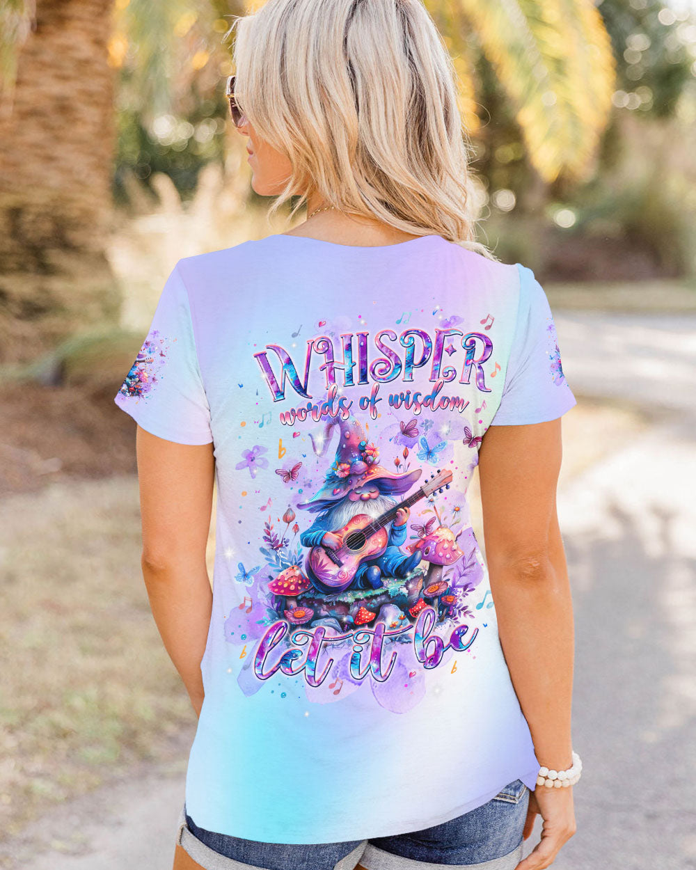 WHISPER WORDS OF WISDOM GNOME ALL OVER PRINT - TLPQ2307244