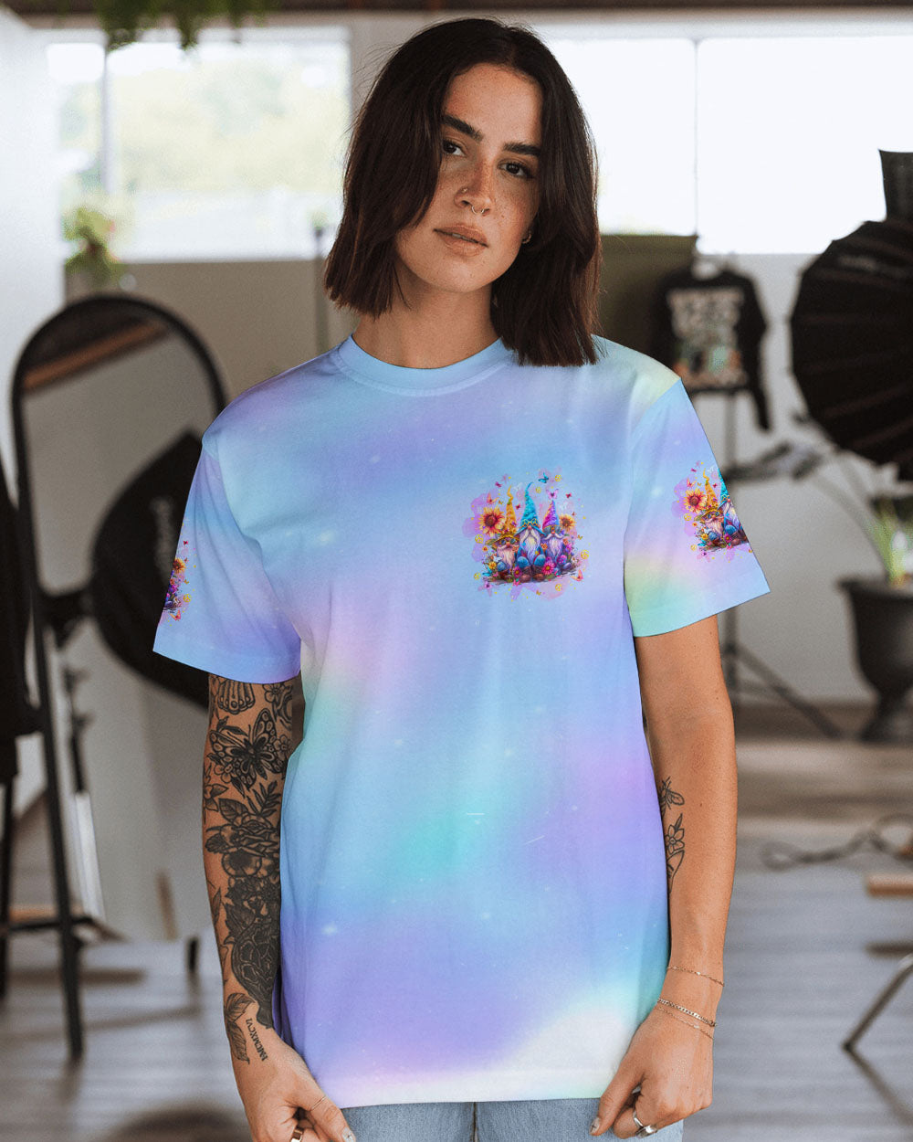 BE A SUNFLOWER GNOME ALL OVER PRINT - TLPQ2407243