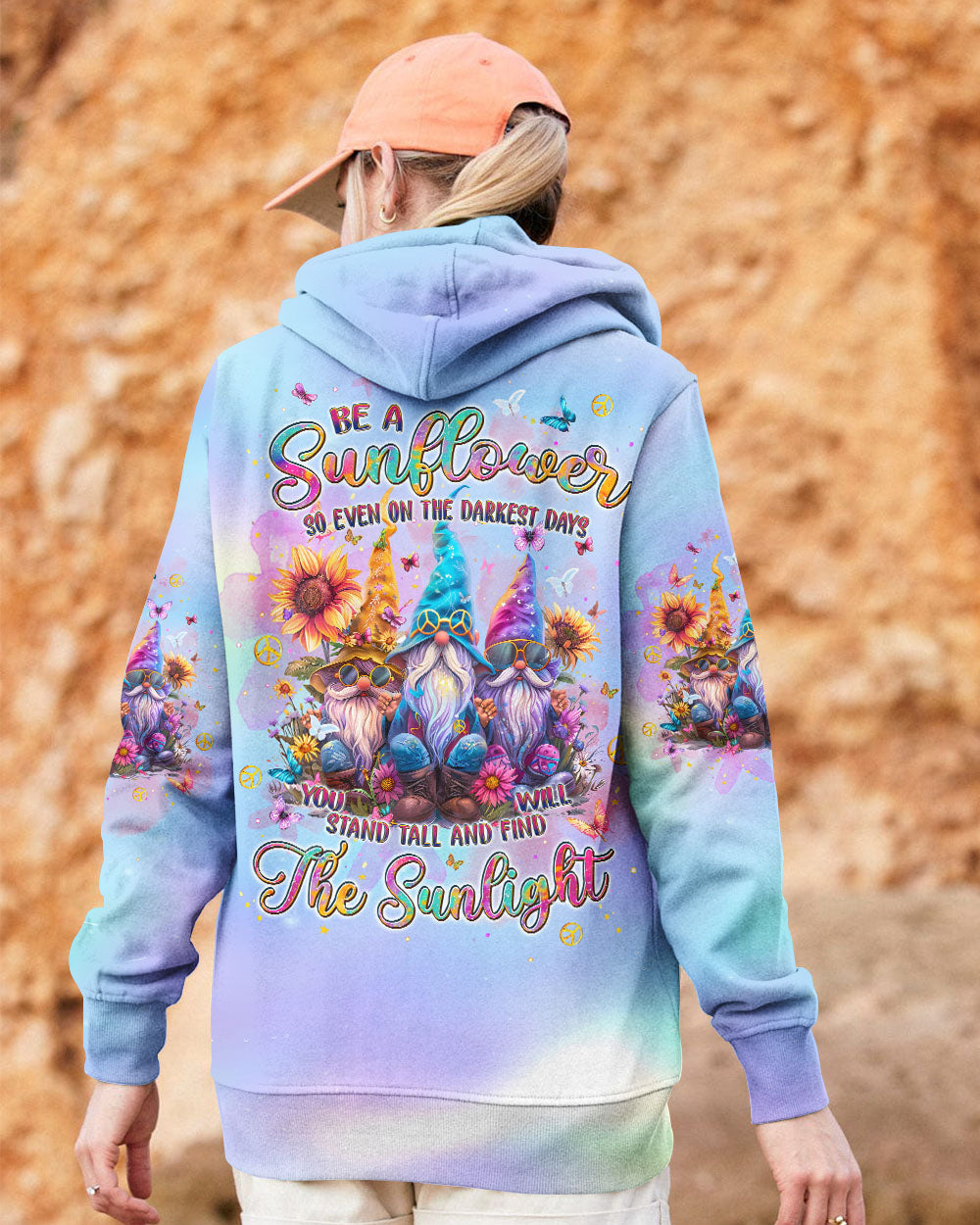 BE A SUNFLOWER GNOME ALL OVER PRINT - TLPQ2407243