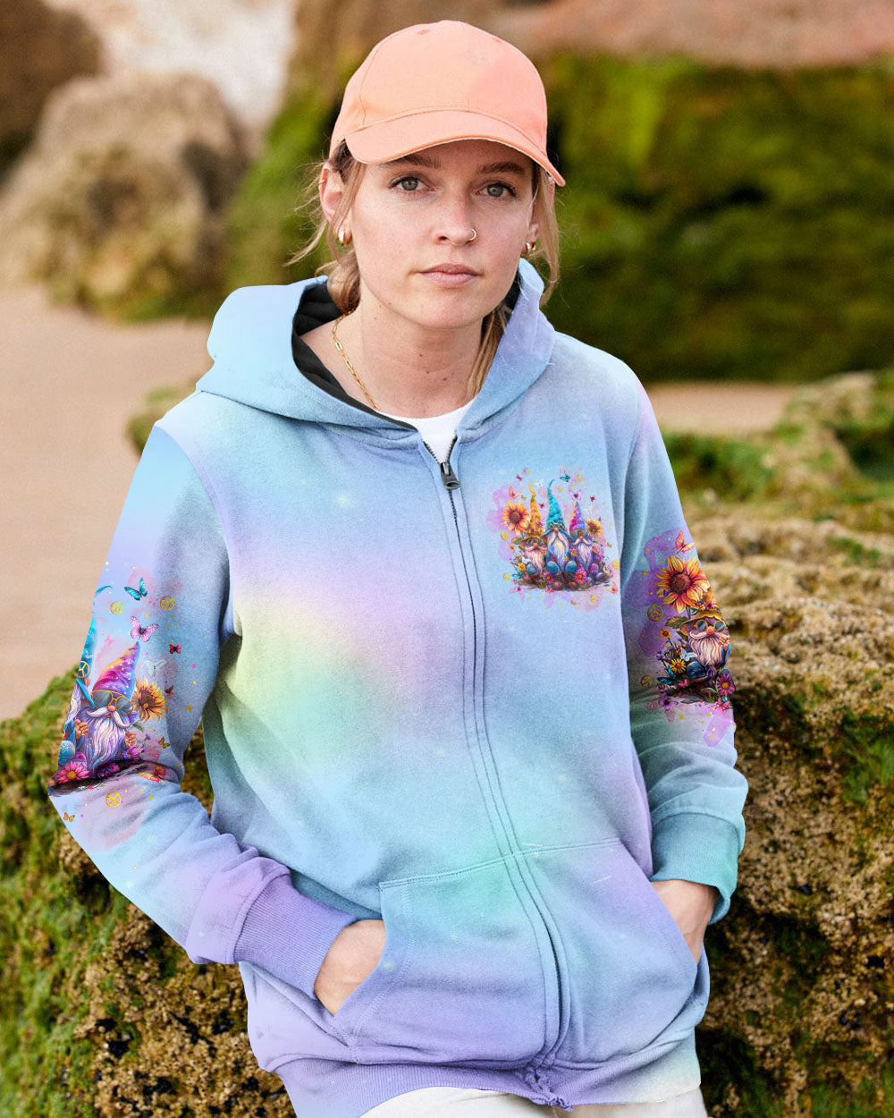 BE A SUNFLOWER GNOME ALL OVER PRINT - TLPQ2407243