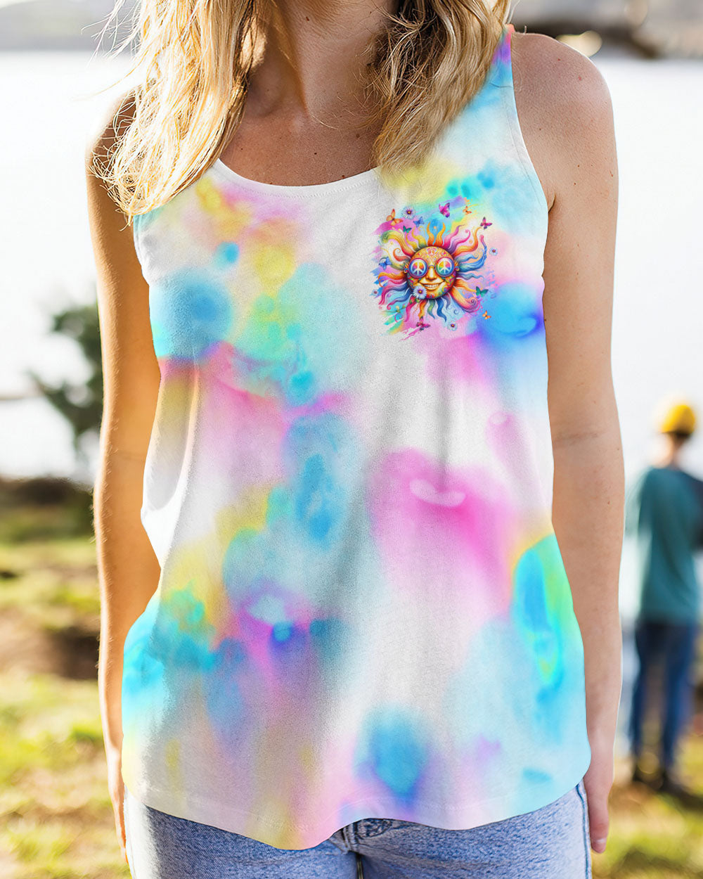 MAKE TODAY AMAZING HIPPIE SUN ALL OVER PRINT - TLPQ2706241