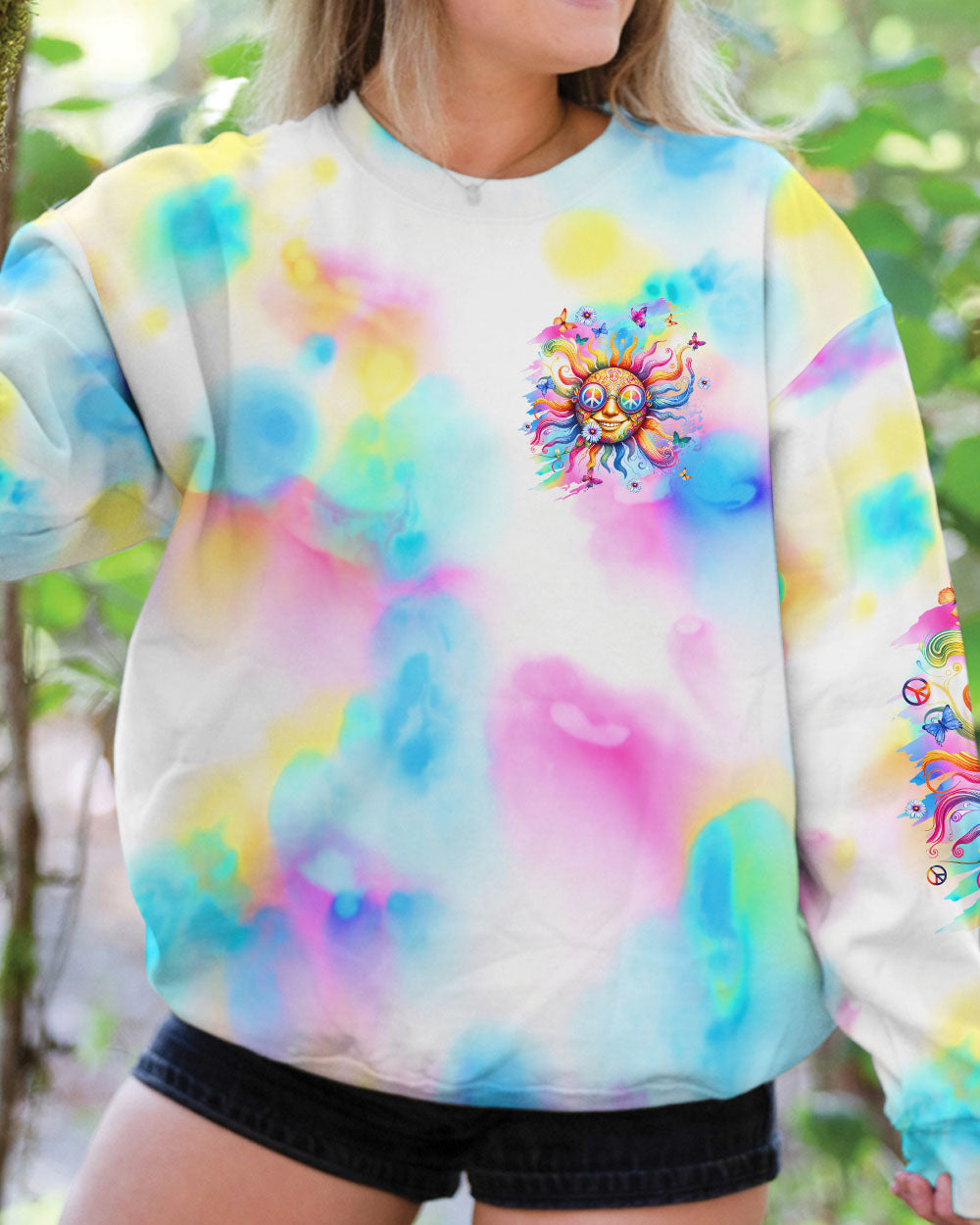 MAKE TODAY AMAZING HIPPIE SUN ALL OVER PRINT - TLPQ2706241